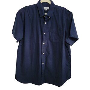 Gap  Men's Half Sleeve button down shirt Navy size XL
